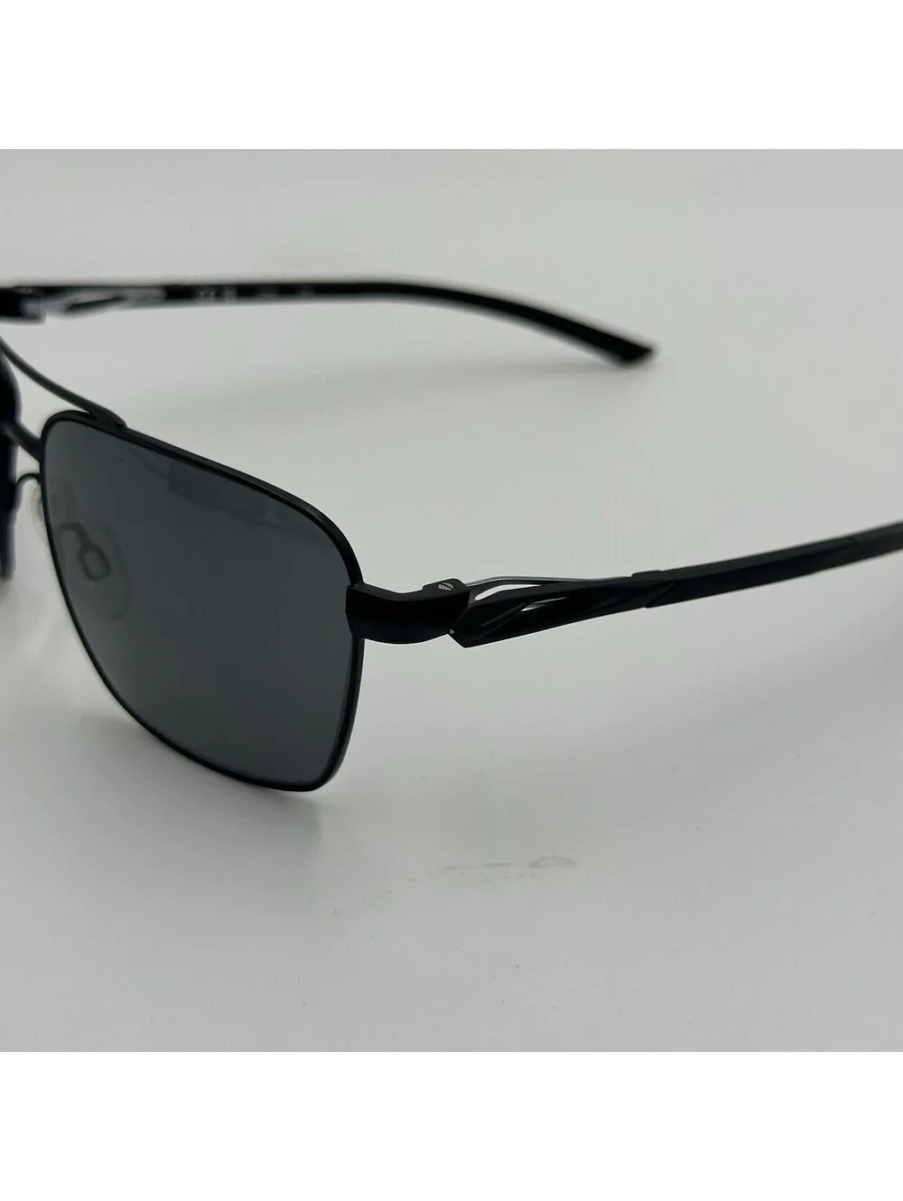Nike Club Premier DQ0798G 010 Aviator Sunglasses Black Metal Frames Only 58.15